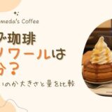 コメダのシロノワールは何人分？1人だと多いのか大きさと量を比較